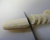 食べるな危険?(笑)バナナの味噌汁www作り方1写真