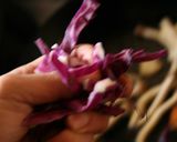 やせたい時食べたい紫キャベツサラダパスタ作り方7写真
