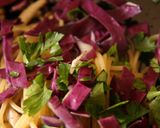 やせたい時食べたい紫キャベツサラダパスタ作り方10写真