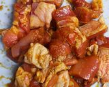 簡単カレーチキン焼き作り方2写真