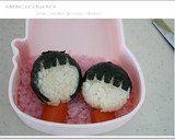 キャラ弁＊卒園・先生ありがとう＆だいすき作り方3写真
