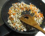 簡単❀野菜増量❀量増しでヘルシ~な炒飯♪作り方4写真