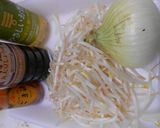 新玉ねぎともやしのナムル作り方1写真