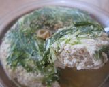 豆腐と水菜の簡単ザーザイ蒸し作り方5写真