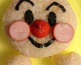 キャラ弁に〜1番簡単なアンパンマン作り方3写真