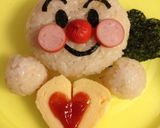 キャラ弁に〜1番簡単なアンパンマン作り方5写真