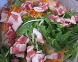 たっぷり水菜のヘルシーチヂミ作り方4写真