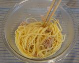 あえるだけ＊ツナと小葱の和風パスタ＊作り方3写真