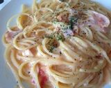 牛乳＆全卵で＊トマトカルボナーラ作り方9写真
