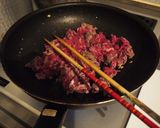 南瓜と牛肉のマヨーグル炒め作り方3写真