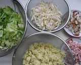 神戸下町の味☆オムそば飯作り方1写真