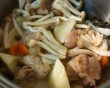 少ない材料で筑前煮風☆作り方5写真