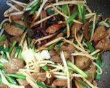 超簡単☆レバニラ炒め作り方4写真