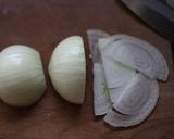 新玉ねぎのからあげ作り方1写真