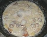 サツマイモと鶏もも肉のチーズパスタ作り方6写真