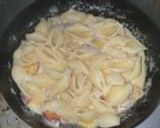 サツマイモと鶏もも肉のチーズパスタ作り方7写真
