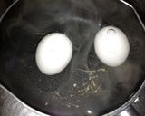 初心者熱湯入れるだけ温泉玉子＆焼きなす作り方3写真