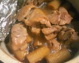 ごぼうと鶏もも肉のゴマ油香る♪煮物作り方8写真