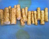 ごぼうのベーコン巻き♬作り方1写真