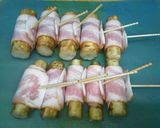ごぼうのベーコン巻き♬作り方2写真