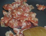 豚肉とニラ何が美味い？ 酸辣炒め作り方8写真