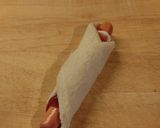食パンでソーセージまきまきおつまみ作り方6写真