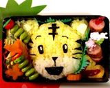キャラ弁☆簡単☆しまじろう作り方7写真
