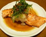 鱈のガーリックバター焼き♪おろし添え❤作り方7写真