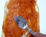 ピザ風✿朝食トースト作り方1写真