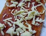 ピザ風✿朝食トースト作り方3写真