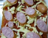 ピザ風✿朝食トースト作り方4写真