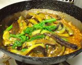❖肉団子と麻婆茄子のかた焼きそば❖作り方6写真