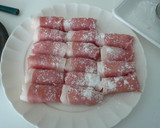 十勝産の長いもの豚丼風味の肉巻き作り方5写真