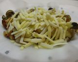 超～簡単！アツアツしめじのキムチーズ焼☆作り方1写真