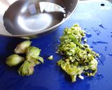 春の香り♡ふきのとう味噌作り方1写真