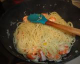 海老とレモンのさわやかスパゲッティ作り方6写真