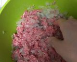 卵、パン粉不使用☆照り焼きハンバーグ作り方2写真