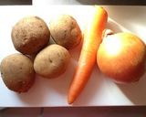 煮崩れしない‼愛され肉じゃが❤作り方1写真