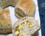 パン記録☆　さつまいものゴマごまパン♪作り方16写真