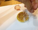 ホットケーキチョコで転写　キャラケーキ作り方10写真