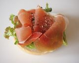 *｡☆生ハムのベーグルサンド*｡☆作り方4写真