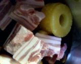 圧力鍋版☆パイナップルの缶詰めで豚の角煮作り方3写真