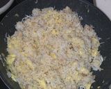 カルシウム摂取！ツナとしらすのチャーハン作り方5写真