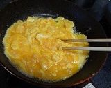 とろとろカニ入りスクランブルエッグ作り方2写真