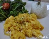 とろとろカニ入りスクランブルエッグ作り方4写真