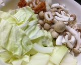 ちゃんぽん風スープ♪作り方1写真