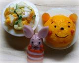 簡単キャラおかず：くまのプーさん作り方9写真