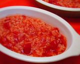 簡単ヘルシーおいしいトマトリゾット作り方4写真