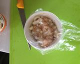 鶏ひき肉のバター醤油パスタ作り方1写真