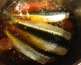 圧力鍋で簡単いわしの梅干し煮✾作り方2写真